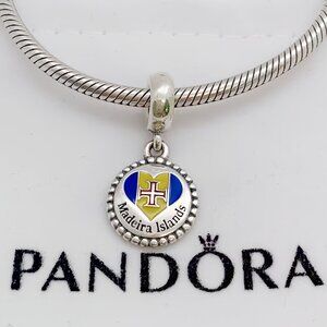 Pandora Madeira Islands Flag Exclusive Charm Pendant